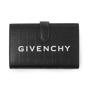Givenchy Black Bi fold Wallet Coin Purse